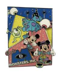 103508 - Club Monsters Inc - Mickey, Minnie, Mike and Sulley - Tokyo Disneyland Resort
