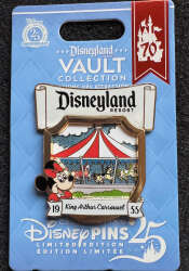 103538 - Disneyland Vault Collection - King Arthur Carrousel - Minnie Mouse - Disneyland Resort