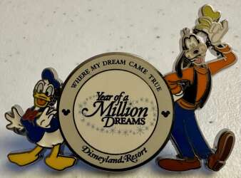 103558 - The Year of a Million Dreams - Donald Duck and Goofy - Disneyland Resort - Disneyland Resort