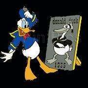 103565 - Disney Auctions - Donald Duck with 1935 Poster - Disney Auctions