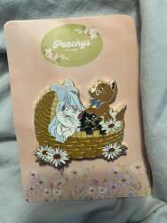 103586 - PeachysPinShop - Aristocats Kitten Basket - Fantasy Unlicensed