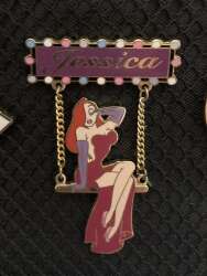 103606 - Jessica Rabbit on Swing - Disneyland Resort