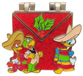 Donald Duck, Jose Carioca, and Panchito Pistoles