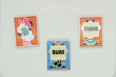 103656 - Minnie Positive Affirmations Series - Complete Positive Affirmation Three Pin Set - Hong Kong Disneyland