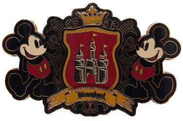 103765 - Disneyland Resort - 1955 Disneyland Castle Crest Jumbo - Disneyland Resort