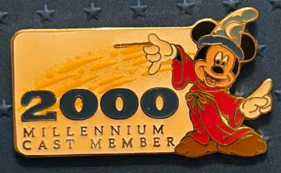 103766 - 2000 Millenium Cast Member - Sorcerer Mickey - Disney Employee Center