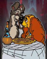 103794 - FiGPiN - Lady and the Tramp - Lady and the Tramp (2095) - FiGPiN