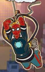 103797 - FiGPiN - Your Friendly Neighborhood Spider-Man - Spider-Man (2108) - FiGPiN alternate image