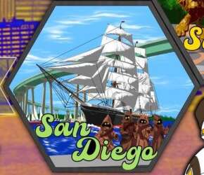 Greetings from San Diego: Jawas at The Pilgrim in San Diego Bay