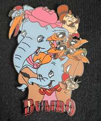 103809 - Fantasy Pin Series - Dumbo & Mrs. Jumbo - Fantasy Unlicensed