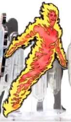 103856 - FiGPiN Quest - The Fantastic Four: First Steps - The Human Torch - FiGPiN