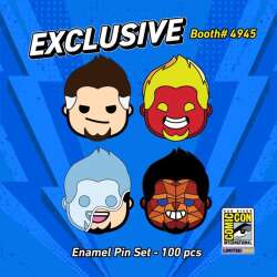 Fantastic Four Enamel Pin Set