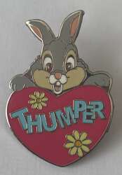 97880 - Cast Lanyard Refresh - Thumper Heart - Disneyland Resort Paris