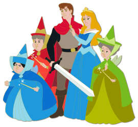 Sleeping Beauty (Blue)