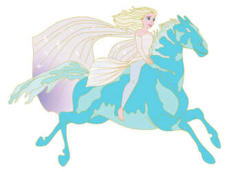 103982 - They’re Off! - Elsa  and Nøkk - Walt Disney Imagineering