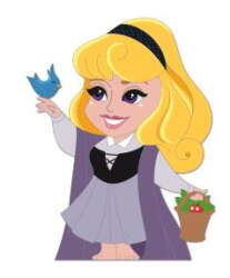 104012 - Chibi Heroines - Briar Rose - Walt Disney Imagineering alternate image