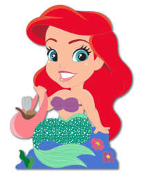 104013 - Chibi Heroines - Ariel - Walt Disney Imagineering