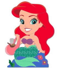 104013 - Chibi Heroines - Ariel - Walt Disney Imagineering alternate image