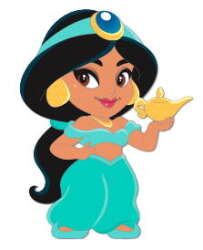 104015 - Chibi Heroines - Jasmine - Walt Disney Imagineering alternate image
