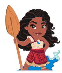 104018 - Chibi Heroines - Moana - Walt Disney Imagineering alternate image