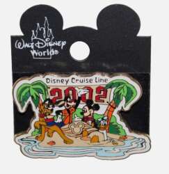 104038 - Disney Cruise Line - DCL Donald Mickey Pluto Goofy 2002 - Disney Cruise Line