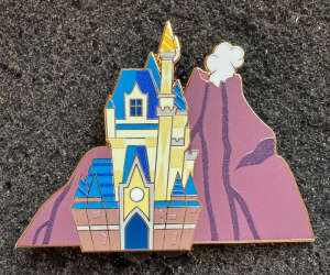 Tokyo Disneyland Cinderella Castle and Mount Prometheus