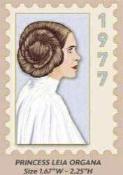 104100 - Star Wars Commemorative Stamps - Set 1 - Princess Leia Organa - Disney Employee Center alternate image