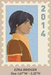 104105 - Star Wars Commemorative Stamps - Set 1 - Ezra Bridger - Disney Employee Center alternate image
