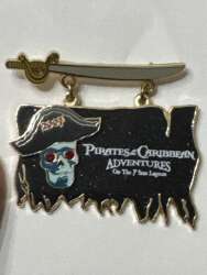 Pirate Flag and Sword -Dangle