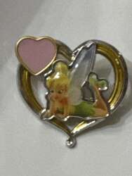 104159 - Bradford Exchange - Winks From Tink - Tinker Bell in Heart - Disney Licensed