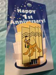 104166 - Disney Store Japan 1st Anniversary - Hollywood - Pluto - Disney Store Japan