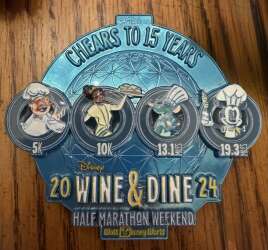 102869 - runDisney: Wine & Dine Half Marathon Weekend 2024 - 2024 Wine & Dine Half Marathon Weekend 15 Years: Remy & Friends - Walt Disney World alternate image