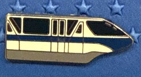 104244 - Cast Lanyard Collection III - Monorails - Monorail Blue - Walt Disney World