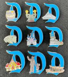 104287 - Disneyland Resort 70th Anniversary Celebration - Key to Disneyland Mystery Collection (Silver Version) - Disneyland Resort