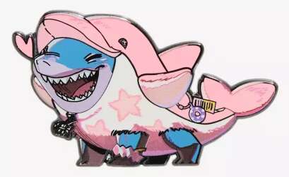 104308 - Jeff The Land Shark Incognito Dolphin - Disney Licensed