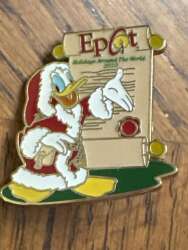 Donald Duck in Santa Costume