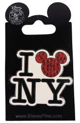 92495 - Jeweled I Heart (Mickey) New York alternate image