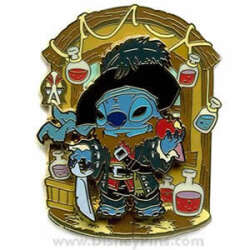 46183 - Mickey & Friends in Pirates of the Caribbean - Stitch as Captain Barbossa alternate image