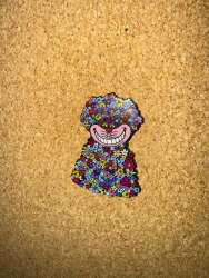 104328 - Unknown Series - Cheshire Cat Covered in Flowers - Fantasy Unlicensed