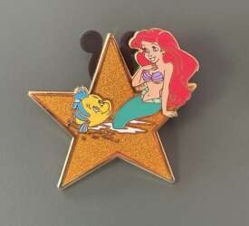 104394 - Gold Star Series - Ariel and Flounder - Disney Store US