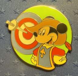 104425 - Magical Marksmen Mystery Pin Set - Mickey Mouse alternate image