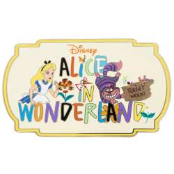 Alice in Wonderland Centerpiece Sign