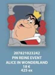78798 - Alice in Wonderland Pin Trading Event 2024 - Queen of Hearts - Disneyland Resort Paris alternate image