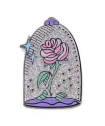 104472 - Zing Australia Pins - Beauty and the Beast Rose - Disney Licensed