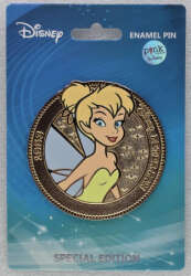 104501 - Pink A La Mode (PALM) - Golden Character Coin Series - Wave 7 - Peter Pan - Tinker Bell - Disney Licensed alternate image