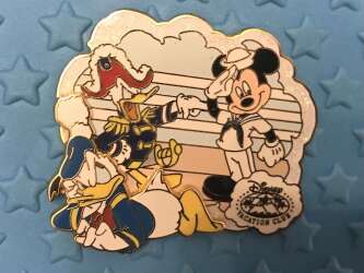 104507 - Disney Cruise Line - Captain Donald and Sailor Mickey - Disney Vacation Club