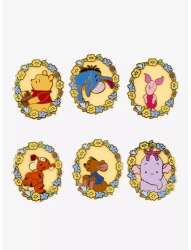 104544 - BoxLunch - Winnie the Pooh Characters Floral Portrait Blind Box - Unopened Box - Disney Licensed alternate image