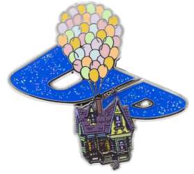 Carl and Ellie's House with Balloons