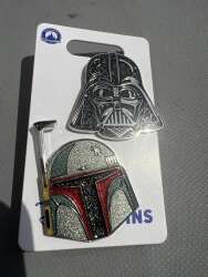 Darth Vader/Boba Fett 2 pin set