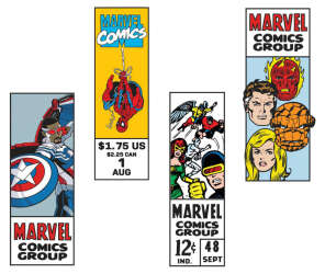 Comic Corner Box Pin Set